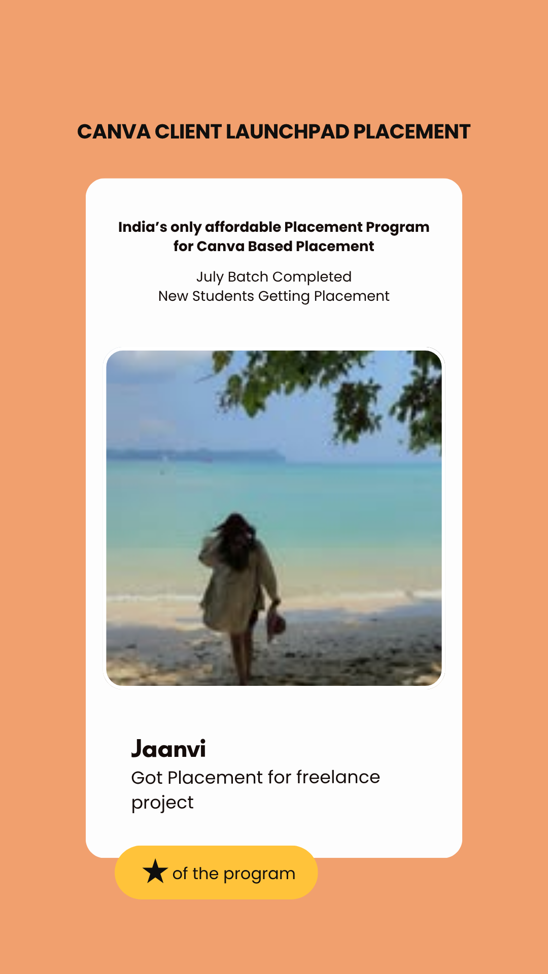 Jaanvi — Canva Initiative placement, Wabbithire