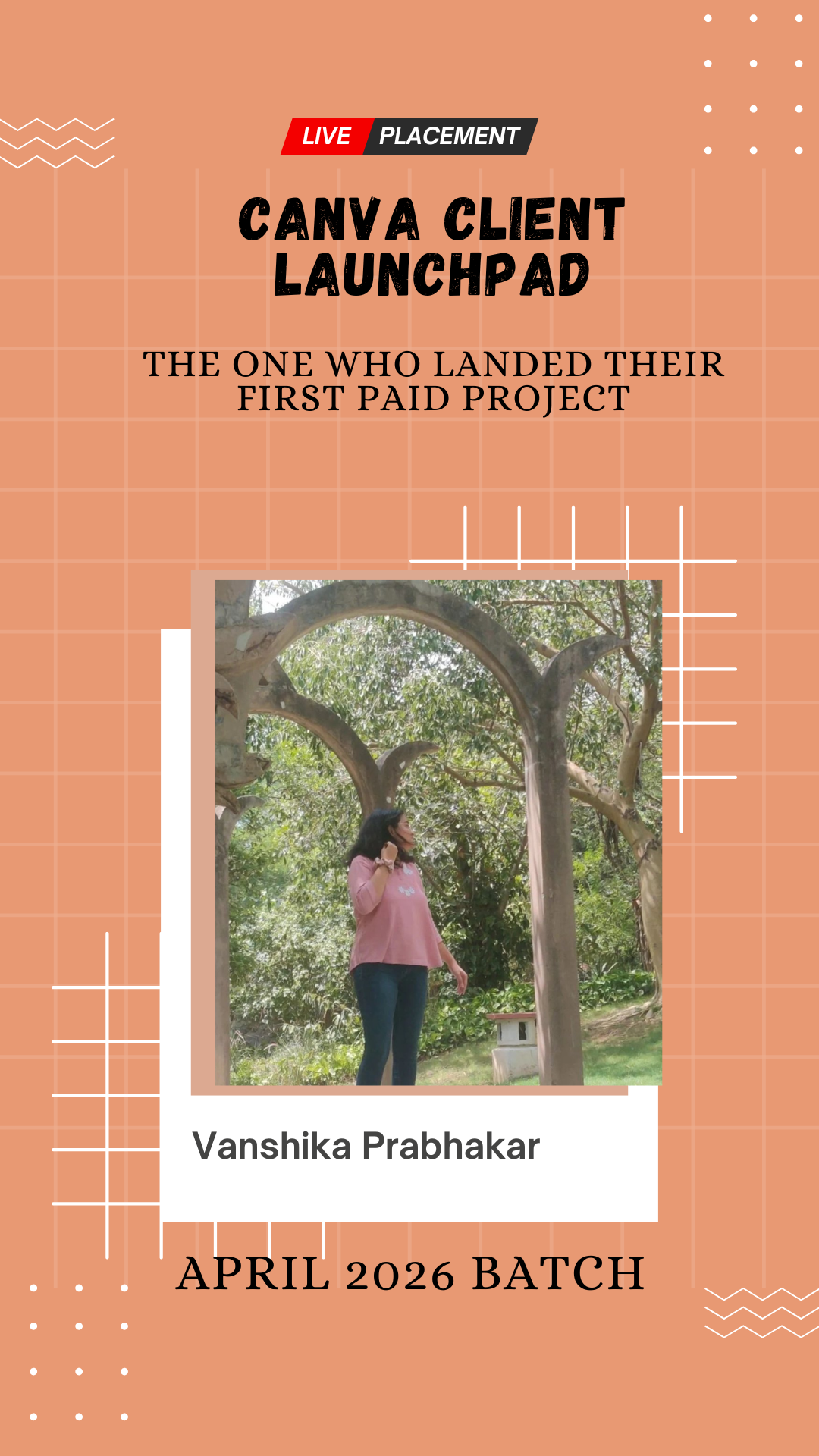 Vanshika Prabhakar — placed through Wabbithire Client Launchpad
