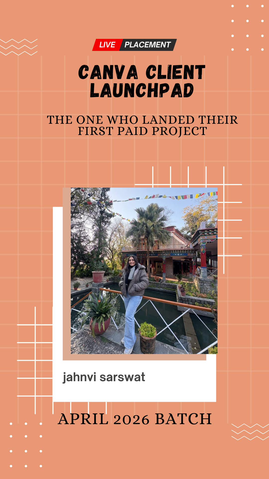 Jahnvi Sarswat — placed through Wabbithire Client Launchpad