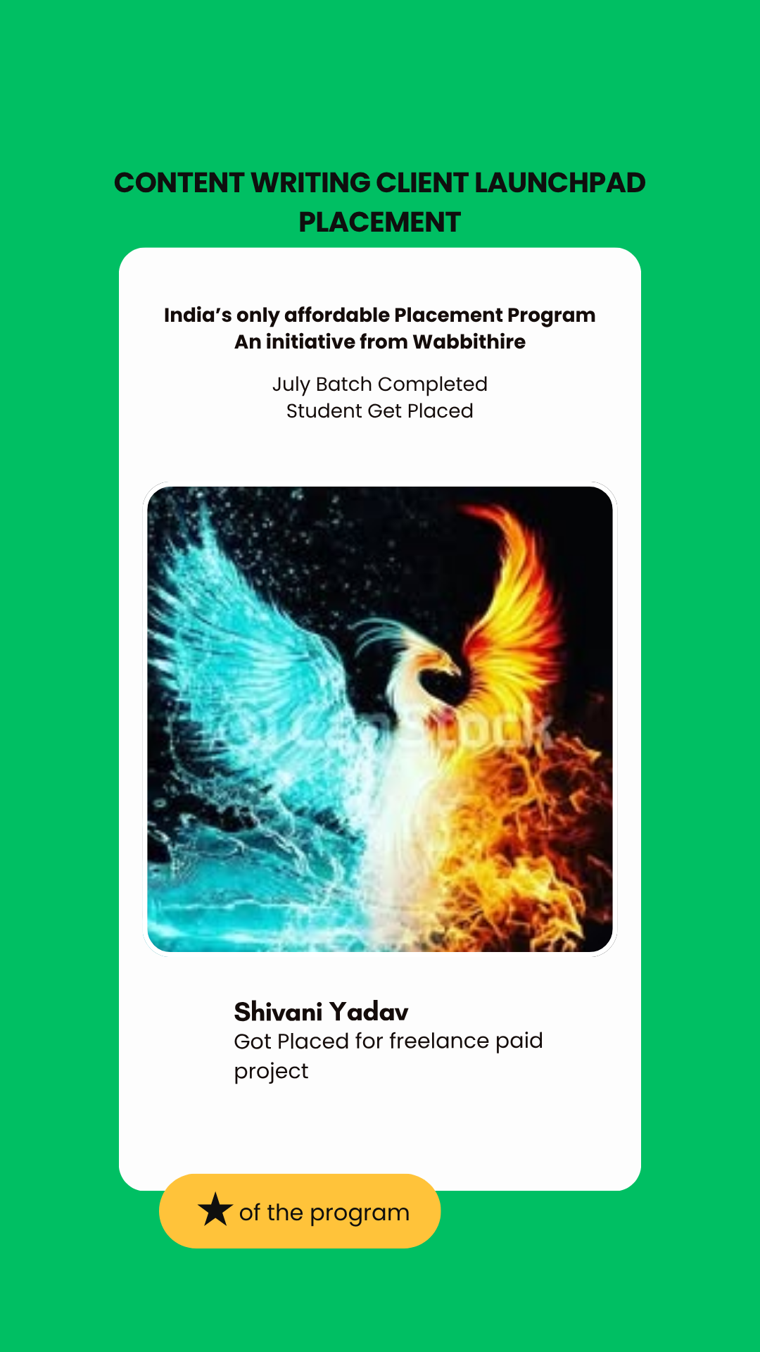 Shivani Yadav — Freelance Paid Project opportunity through the Wabbithire Writing Initiative (July 2026 Batch)